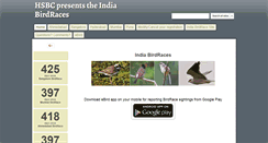 Desktop Screenshot of birdrace.dhaatu.com